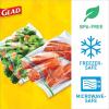 imageGLAD Food Storage and Freezer Bags 2 in 1 Gallon Plastic Bags for Lasting Freshness Microwave Safe BPA Free 36 Count Pack of 3Transparent