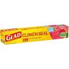 imageGlad Cling N Seal Plastic Food Wrap 200 Square Foot Roll Pack of 12 Package May Vary200 Sq Ft Pack of 12