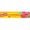 imageGlad Cling N Seal Plastic Food Wrap 200 Square Foot Roll Package May Vary200 Sq Ft Pack of 1