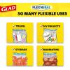 imageGlad FlexN Seal Freezer Storage Plastic Bags Gallon 28 Count Package May Vary35 Count Pack of 4