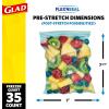 imageGlad FlexN Seal Freezer Storage Plastic Bags Gallon 28 Count Package May Vary35 Count Pack of 4
