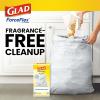 imageGlad ForceFlex Tall Kitchen Drawstring Trash Bags 13 Gal Fragrance Free 110 Ct Package May VaryFragrance Free