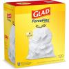 imageGlad ForceFlex Tall Kitchen Drawstring Trash Bags 13 Gallon 120 Count Package May Vary