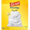 imageGlad ForceFlex Tall Kitchen Drawstring Trash Bags 13 Gallon 120 Count Package May Vary
