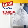 imageGlad ForceFlex Tall Kitchen Drawstring Trash Bags 13 Gallon 90 Count Package May VaryUnscented