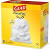 imageGlad ForceFlex Tall Kitchen Drawstring Trash Bags 13 Gallon 90 Count Package May VaryUnscented