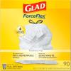 imageGlad ForceFlex Tall Kitchen Drawstring Trash Bags 13 Gallon 90 Count Package May VaryUnscented