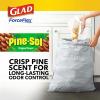 imageGlad ForceFlex Tall Kitchen Trash Bags 13 Gal PineSol Original 110 Ct Package May Vary