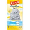imageGlad ForceFlex Tall Kitchen Trash Bags 13 Gallon Fresh Clean 80 Count Package May Vary40 Count Pack of 1