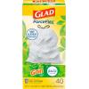 imageGlad ForceFlex Tall Kitchen Trash Bags 13 Gallon Gain Original 110 Count Package May VaryGain Original