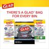 imageGlad Large 30 Gallon Trash Bags Clorox Mountain Air Heavy Duty Garbage Bags Forceflex with Drawstring 50 Count Packaging May VaryLemon