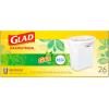 imageGlad Medium Trash Bags 8 Gallon Gain Original with Febreze Garbage Bags With Odor Control and Drawstring 80 CountGain Original