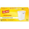 imageGlad Medium Trash Bags 8 Gallon Gain Original with Febreze Garbage Bags With Odor Control and Drawstring 80 CountUnscented