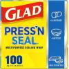 imageGlad PressN Seal Plastic Food Wrap 100 Square Foot Roll Pack of 3 Package May Vary100 Sq Ft Pack of 3