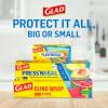 imageGlad PressN Seal Plastic Food Wrap 100 Square Foot Roll Pack of 3 Package May Vary70 Sq Ft Pack of 1
