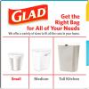 imageGlad Small Trash Bags 4 Gallon Lemon Fresh Bleach Garbage Bags Odor Resistant with Drawstring 80 CountBeachside Breeze