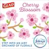imageGlad Small Trash Bags 4 Gallon Lemon Fresh Bleach Garbage Bags Odor Resistant with Drawstring 80 CountCherry Blossom