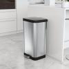 imageGlad Stainless Steel Step Trash Can with Clorox Odor Protection  Large Metal Kitchen Garbage Bin with Soft Close Lid Foot Pedal and Waste Bag Roll Holder 20 Gallon Stainless