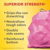 imageGlad Tall Kitchen Trash Bags 13 Gallon MaxStrength Cherry Blossom Garbage Bags Drawstring 90 CountCherry Blossom