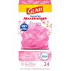 imageGlad Tall Kitchen Trash Bags 13 Gallon MaxStrength Cherry Blossom Garbage Bags Drawstring 90 CountCherry Blossom