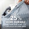 imageGlad Tall Kitchen Trash Bags 13 Gallon MaxStrength Cherry Blossom Garbage Bags Drawstring 90 CountEucalyptus  Peppermint