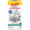 imageGlad Tall Kitchen Trash Bags 13 Gallon MaxStrength Cherry Blossom Garbage Bags Drawstring 90 CountEucalyptus  Peppermint