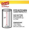 imageGlad Tall Kitchen Trash Bags 13 Gallon MaxStrength Cherry Blossom Garbage Bags Drawstring 90 CountLemon Fresh Bleach