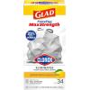 imageGlad Tall Kitchen Trash Bags 13 Gallon MaxStrength Cherry Blossom Garbage Bags Drawstring 90 CountLemon Fresh Bleach