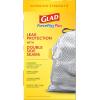 imageGlad Tall Kitchen Trash Bags ForceFlex Plus With Clorox 13 Gallon Lemon Fresh Bleach Scent 90 Count