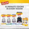imageGlad Tall Kitchen Trash Bags ForceFlex Plus With Clorox 13 Gallon Lemon Fresh Bleach Scent 90 Count