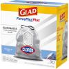 imageGlad Tall Kitchen Trash Bags ForceFlexPlus With Clorox 13 Gallon Mountain Air 90 Count