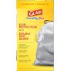 imageGlad Tall Kitchen Trash Bags ForceFlexPlus With Clorox 13 Gallon Mountain Air 90 Count