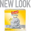 imageGlad Trash Bags ForceFlex Protection Series Tall Kitchen Garbage Bags 13 Gal Unscented OdorShield 90 Ct Package May Vary90 Count Pack of 1