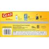 imageGlad Trash Bags ForceFlex Protection Series Tall Kitchen Garbage Bags 13 Gal Unscented OdorShield 90 Ct Package May Vary90 Count Pack of 1