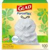 imageGlad Trash Bags ForceFlex Tall Kitchen Drawstring Garbage Bags 13 Gal 100 Ct Package May Vary