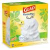 imageGlad Trash Bags ForceFlex Tall Kitchen Drawstring Garbage Bags 13 Gal 100 Ct Package May Vary