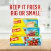 imageGlad Zipper Gallon Freezer Bags Resealable Bags Multipurpose Use 40 Count Pack of 4