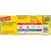 imageGlad Zipper Quart Freezer Bags Resealable Bags Multipurpose Use 56 Count Pack of 4Clearclear