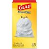 imageGlad ForceFlex Tall Kitchen Drawstring Trash Bags 13 Gallon 90 Count Package May VaryUnscented