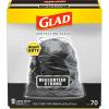 imageGlad Large 30 Gallon Trash Bags Clorox Mountain Air Heavy Duty Garbage Bags Forceflex with Drawstring 50 Count Packaging May VaryUnscented