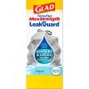 imageGlad ForceFlex MaxStrength LeakGuard Trash Bags 13 Gal Fresh Air 90 Ct Package May Vary