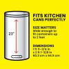 imageGlad ForceFlex MaxStrength Drawstring XL Kitchen Trash Bags 20 Gal Gain 80 Ct Package May VaryFresh Clean Pack of 3