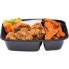 image:imageGlad TakeAways 30Pack SnapSeal 2Compartment Dishwasher and Freezer Safe Reusable Food Storage Meal Prep Containers Made in North America 28 oz BPA Free60Pack